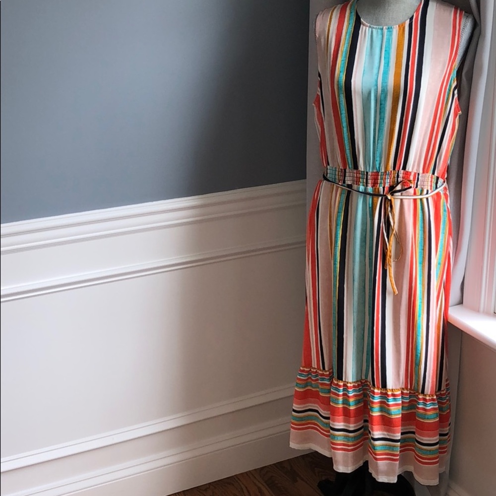 Mossimo for Target multi colored striped dress